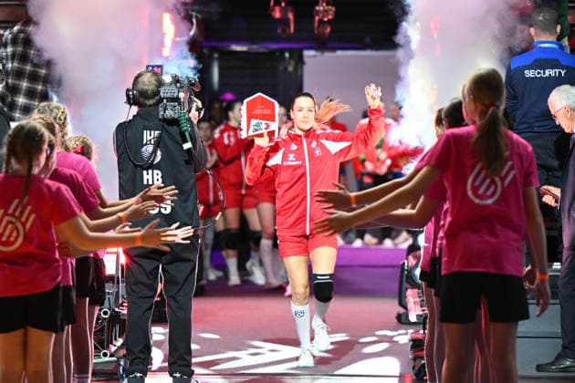 Netherlands, Handball, Womens World Championship 2025, Switzerland vs. Romania, 07 12 2025, Ahoy Arena, Rotterdam, Netherlands, Copyright: xMarkusxVerwimpx