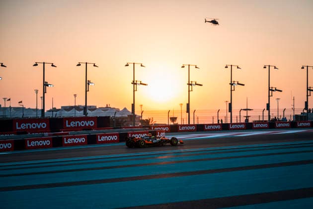 Formula 1 Etihad Airways Abu Dhabi Grand Prix 2025 Loïs Gelbart Carrasco OVERTAKE MAXPPP - Abu Dhabi 07 12 2025 04 NORRIS Lando (gbr), McLaren F1 Team, action at the Formula 1 Etihad Airways Abu Dhabi Grand Prix 2025, the 24th round of the 2025 FIA Formula 1 World Championship, WM, Weltmeisterschaft at Yas Marina Circuit in Abu Dhabi, United Arab Emirates, from 4 to 7 December 2025 Abu Dhabi Yas Marina Circuit United Arab Emirates  Copyright: xOVERTAKE MAXPPPxLoïsxGelbartxCarrascox OVT202512081809 OVT202512081809