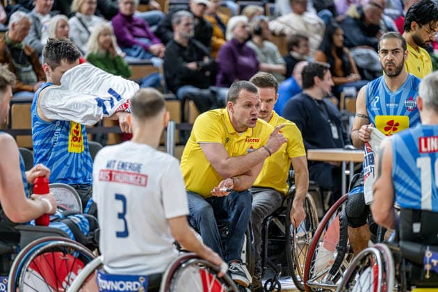 DRS Cup Wheelchair basketball RSV Lahn Dill RSB Thuringia Bulls, 07 12 25 Andre Bienek RSB Thuringia Bulls DRS Cup Wheelchair basketball RSV Lahn Dill RSB Thuringia Bulls Wetzlar, 07 12 25 Copyright: xBEAUTIFULxSPORTS Roeczeyx