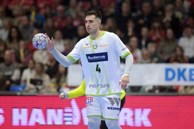 Filip Vistorop HSG Wetzlar 4 , GER, MT Melsungen HSG Wetzlar, Handball, 1 Bundesliga, 15 Matchday, Season 2025 2026, 07 12 2025, GER, MT Melsungen HSG Wetzlar, Handball, 1 Bundesliga, 15 Matchday, Season 2025 2026, 07 12 2025 Kassel Copyright: xEibner-Pressefotox xRolandxSippelx EP_RSL