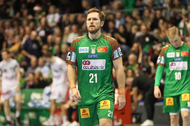 07 12 2025, xgox, Handball Daikin HBL SC Magdeburg FRISCH AUF Göppingen emspor, v l Albin Lagergren Magdeburg, 21 Magdeburg
