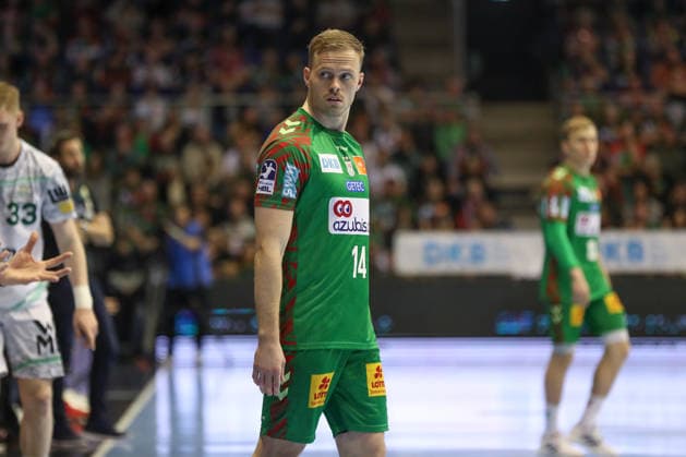 07 12 2025, xgox, Handball Daikin HBL SC Magdeburg FRISCH AUF Göppingen emspor, v l Omar Ingi Magnusson Magdeburg, 14 Magdeburg