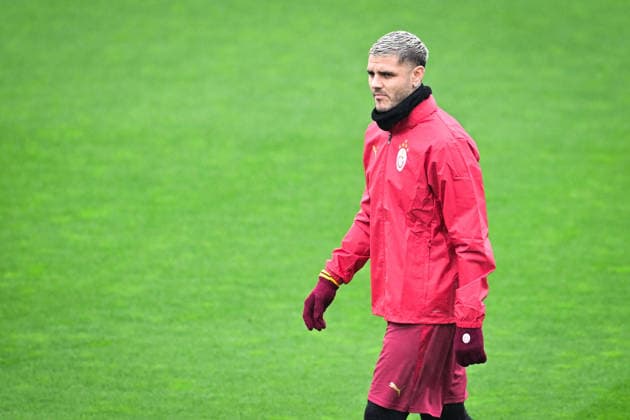 Training session of Galatasaray in Istanbul ahead of UEFA Champions League match ISTANBUL, TURKIYE - DECEMBER 08: Mauro Icardi attends a training session of Galatasaray in Kemerburgaz Metin Oktay Facilities, Istanbul on December 08, 2025, ahead of UEFA Champions League football match against Monaco. Cem Tekkesinoglu Anadolu Istanbul Turkey. Editorial use only. Please get in touch for any other usage.  Copyright: x2025xAnadoluxCemxTekkesinoglux