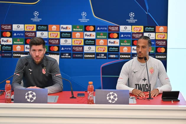 Football, CL, AS Monaco, Press conference