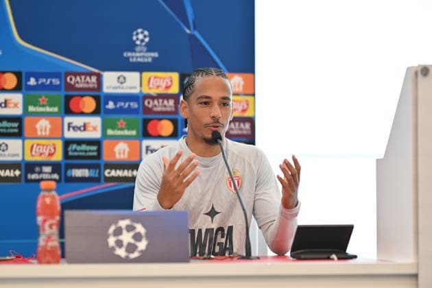 Ahead of Monaco v Galatasaray - UEFA Champions League CAP-D’AIL, FRANCE - DECEMBER 08: Thilo Kehrer of Monaco speaks during a press conference, PK, Pressekonferenz ahead of the UEFA Champions League group stage week 6 match between Monaco and Galatasaray at the AS Monaco FC Training Center in Cap-d Ail, France on December 08, 2025. Mustafa Yalcin Anadolu Cap-d Ail France. Editorial use only. Please get in touch for any other usage.  Copyright: x2025xAnadoluxMustafaxYalcinx