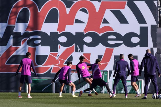 December 8, 2025, Sant Joan Despi, Barcelona, SPAIN: Ferran Torres during the training day of FC Barcelona, Barca ahead UEFA Champions League 2025 26, football match against Eintracht FrancfortÃ¢â‚¬¹Ã¢â‚¬¹ at Ciutat Esportiva Joan Gamper on December 08, 2025 in Sant Joan Despi, Barcelona, Spain. Sant Joan Despi SPAIN - ZUMAa181 20251208_zaa_a181_013 Copyright: xJavierxBorregox