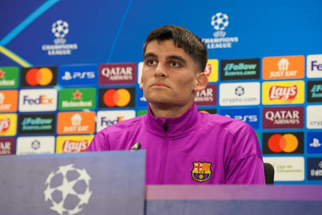 Football, CL, FC Barcelona, Press conference