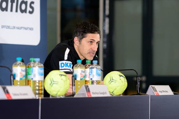 Handball, Womens World Championship, Germany Press conference DHB Sports Director Ingo Meckes Dortmund North Rhine-Westphalia Germany