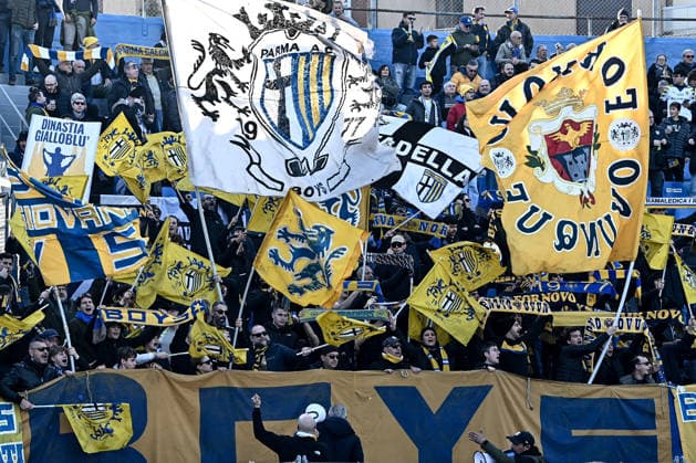 Mp Pisa 12 12 2025 - campionato di calcio Serie A Pisa-Parma foto Matteo Papini Image nella foto: tifosi Parma 