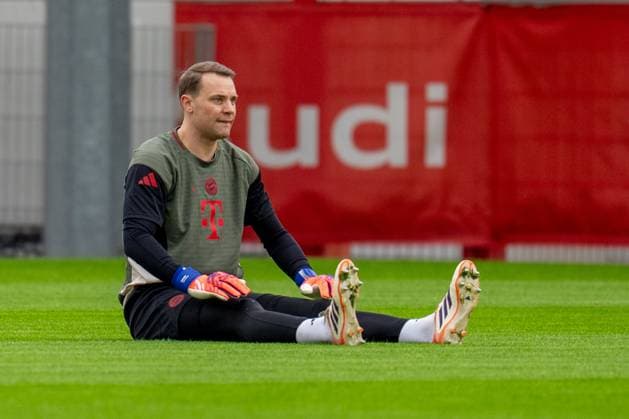 Manuel Neuer 1 FC Bayern Muenchen , Final training, FC Bayern Muenchen vs Sporting Lisbon, Football, Champions League, 08 12 2025 Muenchen Bayern Germany Copyright: xkolbert-press MarcxMarasescux