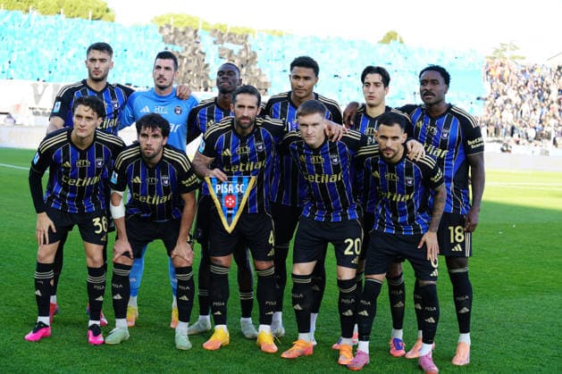 Pisa...During the Serie A soccer match between Pisa and Parma at the Cetilar Arena Romeo Anconetani Stadium in Pisa; Center West Italy; saturday Dicember 08; 2025 ; Soccer  Copyright: x AlessandroxLaxRoccax