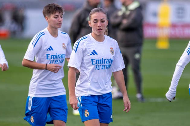 December 8, 2025, Madrid, Madrid, Spain: IRUNE DORADO of Real Madrid Femenino CF during training prior to the Women s Champions League match between REAL MADRID and VFL WOLFSBURG, December 8, 2025, Valdebebas, Madrid, Spain. Madrid Spain - ZUMAc312 20251208_zsp_c312_389 Copyright: xOscarxManuelxSanchezx