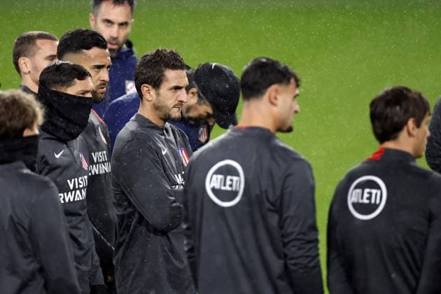 Football, CL, Atletico Madrid, Training