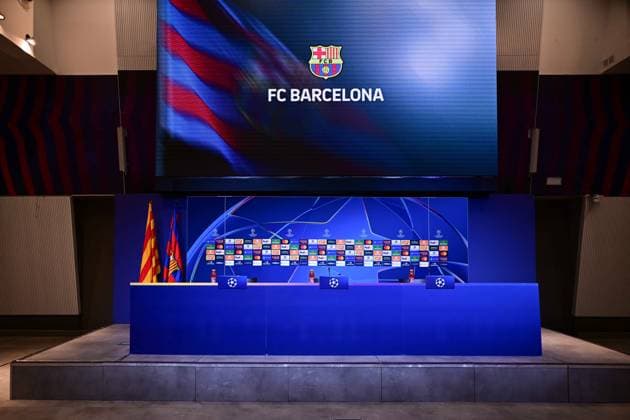 Press conference with Dino Toppmoeller and Mario Goetze, FC Barcelona vs Eintracht Frankfurt, Champions League, Group Stage, Matchday 6, 08 12 2025 Barcelona Catalonia Spain Copyright: xkolbert-press MarcxNiemeyerx