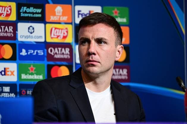 Press conference with Dino Toppmoeller and Mario Goetze, FC Barcelona vs Eintracht Frankfurt, Champions League, Group Stage, Matchday 6, 08 12 2025 Barcelona Catalonia Spain Copyright: xkolbert-press MarcxNiemeyerx