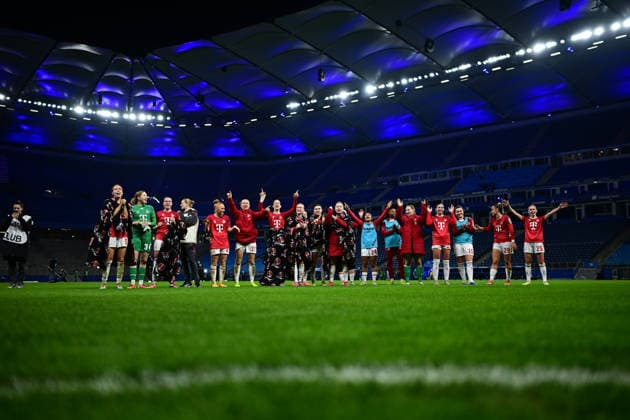 Soccer I Women I Season 2025 2026 I Bundesliga I 12 Matchday I Hamburger SV 1 FC Köln I 08 12 2025 Cheers, excitement, enthusiasm, euphoria, joy, happiness, cheerfulness at 1 FC Köln Women Hamburg Volkspark, Volksparkstadion, stadium, Volkspark Stadion Hamburg Germany Copyright: xLobeca FelixxSchlikisx