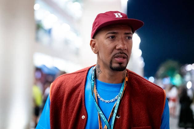 Jerome Boateng Germany, former soccer player , UAE, Formula 1 World Championship, Abu Dhabi Grand Prix, Yas Marina Circuit, Race, 07 12 2025 UAE, Formula 1 World Championship, Abu Dhabi Grand Prix, Yas Marina Circuit, Race, 07 12 2025 Yas Marina Island Copyright: xEibner-Pressefoto Memmlerx EP_MMR