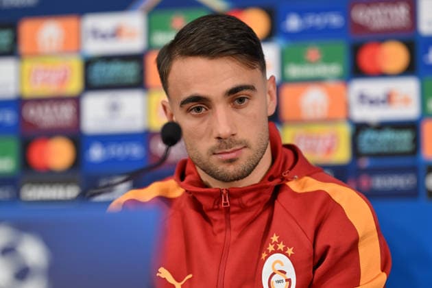 Ahead of Monaco v Galatasaray - UEFA Champions League MONACO, MONACO - DECEMBER 08: Yunus Akgun of Galatasaray speaks during a press conference, PK, Pressekonferenz ahead of the UEFA Champions League group stage week 6 match between Monaco and Galatasaray at Stade Louis II in Monaco, Monaco on December 08, 2025. Mustafa Yalcin Anadolu Monaco Monaco. Editorial use only. Please get in touch for any other usage.  Copyright: x2025xAnadoluxMustafaxYalcinx