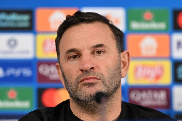 Ahead of Monaco v Galatasaray - UEFA Champions League MONACO, MONACO - DECEMBER 08: Okan Buruk, head coach of Galatasaray, speaks during a press conference, PK, Pressekonferenz ahead of the UEFA Champions League group stage week 6 match between Monaco and Galatasaray at Stade Louis II in Monaco, Monaco on December 08, 2025. Mustafa Yalcin Anadolu Monaco Monaco. Editorial use only. Please get in touch for any other usage.  Copyright: x2025xAnadoluxMustafaxYalcinx