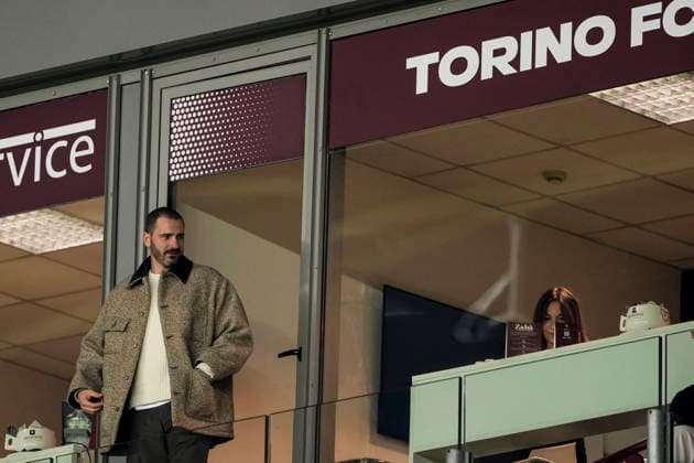 Leonard Bonucci during the Serie A soccer match between Torino Fc and Milan at the Stadio Olimpico Grande Torino in Turin, north west Italy - Dicember 8, 2025. - Soccer  Copyright: xFabioxFerrari LaPressex