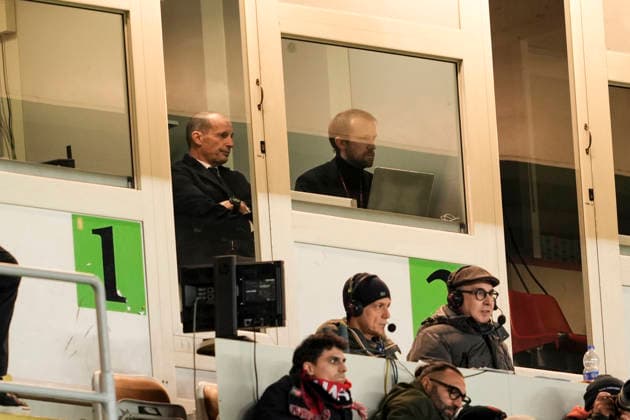 AC MilanÕs head coach Massimiliano Allegri. during the Serie A soccer match between Torino Fc and Milan at the Stadio Olimpico Grande Torino in Turin, north west Italy - Dicember 8, 2025. - Soccer  Copyright: xFabioxFerrari LaPressex