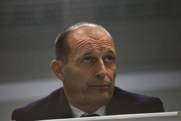 Milan™s head coach Massimiliano Allegri during the Serie A soccer match between Torino and A.C Milan at the Olimpico Grande Torino Stadium in Torino, Italy - Monday, December 8, 2025. - Soccer .  Copyright: xTanoxPecoraro LaPressex