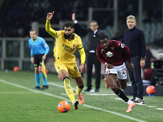 Torino FC v AC Milan - Serie A Ruben Loftus-Cheek participates in the Serie A 2025-2026 match between Torino and Milan in Torino, on December 8, 2025. Torino Italy  Copyright: xLorisxRosellix originalFilename:roselli-torinovm251208_npi9A.jpg