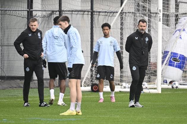 Club Brugge v Arsenal - UEFA Champions League Media Activities 09 12 2025 WESTKAPELLE, BELGIUM - DECEMBER 09 : Leko Ivan, Head coach of Club Brugge pictured during a training session ahead of the UEFA Champions League 2025 26 League Phase MD6 match between Club Brugge and Arsenal on December 9, 2025 in Westkapelle, Belgium, 09 12 2025 Westkapelle Belgium  Copyright: xPeterxDexVoechtx