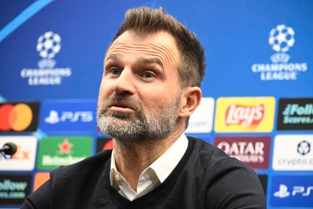 Club Brugge v Arsenal - UEFA Champions League Media Activities 09 12 2025 BRUGGE, BELGIUM - DECEMBER 09 : Leko Ivan head coach of Club Brugge talking to the press during a press conference, PK, Pressekonferenz ahead of the UEFA Champions League 2025 26 League Phase MD6 match between Club Brugge and Arsenal on December 9, 2025 in Brugge, Belgium, 09 12 2025 Brugge Belgium  Copyright: xPeterxDexVoechtx