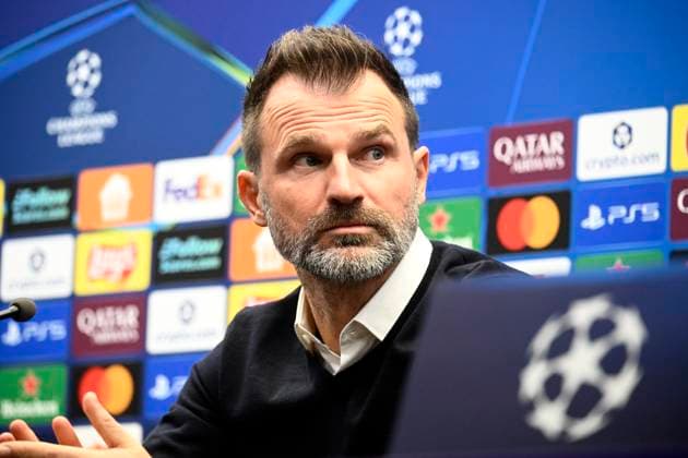 Club Brugge v Arsenal - UEFA Champions League Media Activities 09 12 2025 BRUGGE, BELGIUM - DECEMBER 09 : Leko Ivan head coach of Club Brugge talking to the press during a press conference, PK, Pressekonferenz ahead of the UEFA Champions League 2025 26 League Phase MD6 match between Club Brugge and Arsenal on December 9, 2025 in Brugge, Belgium, 09 12 2025 Brugge Belgium  Copyright: xPeterxDexVoechtx