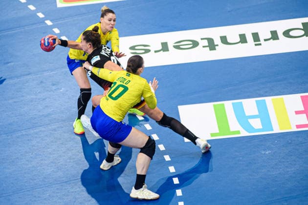 DORTMUND, GERMANY - 9 DECEMBER, 2025: - Women s Handball World Championship, WM, Weltmeisterschaft 2025 Germany vs Brazil at Westfallenhalle.  Copyright: xVitaliixKliuievx