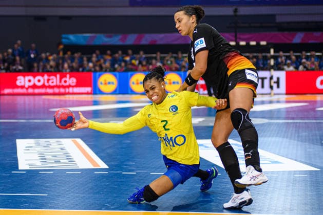 DORTMUND, GERMANY - 9 DECEMBER, 2025: - Women s Handball World Championship, WM, Weltmeisterschaft 2025 Germany vs Brazil at Westfallenhalle.  Copyright: xVitaliixKliuievx