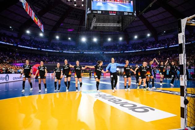 DORTMUND, GERMANY - 9 DECEMBER, 2025: - Women s Handball World Championship, WM, Weltmeisterschaft 2025 Germany vs Brazil at Westfallenhalle.  Copyright: xVitaliixKliuievx