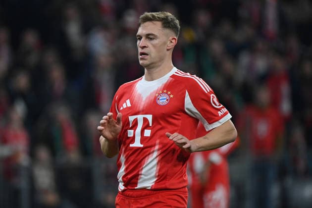 09 12 2025, xjrdrx, Football UEFA Champions League, FC Bayern Muenchen Sporting Lisbon v l Joshua Kimmich FC Bayern Muenchen DFL DFB REGULATIONS PROHIBIT ANY USE OF PHOTOGRAPHS as IMAGE SEQUENCES and or QUASI VIDEO Muenchen