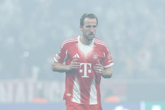 Sport, Football, UEFA Champions League Season 2025 2026 League Phase 6 Matchday FC Bayern Munich Sporting Clube de Portugal 09 12 2025, Allianz Arena Harry Kane FC Bayern Munich, 9 Munich Allianz Arena Bayern Germany