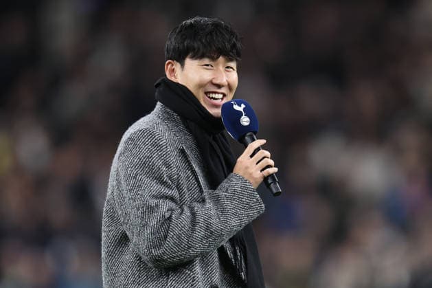 Former player and captain Heung-Min Son during the UEFA Champions League match between Tottenham Hotspur and Slavia Praha at Tottenham Hotspur Stadium in London, England (Photo by Alexander Canillas Sports Press Photo) Copyright: xAlexanderxCanillas SPPx Sportspressphoto_SPR72446