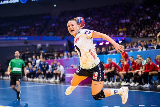 DORTMUND, GERMANY - 9 DECEMBER, 2025: Wollik Anniken - Women s Handball World Championship, WM, Weltmeisterschaft 2025 Norway vs Montenegro at Westfallenhalle.  Copyright: xVitaliixKliuievx