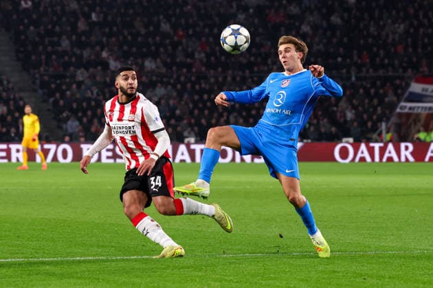 Football, CL, PSV Eindhoven - Atletico Madrid