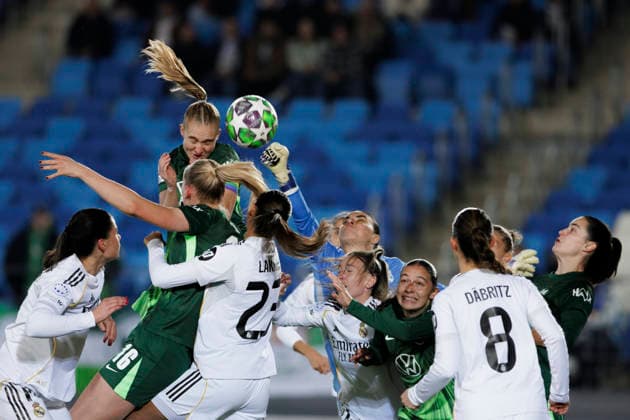 Football, Women, CL, Real Madrid - VfL Wolfsburg