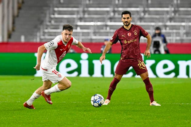 FOOTBALL : AS Monaco VS Galatasaray SK - UEFA Champions League - 09 12 2025 Aleksandr Golovin (ASM) - UEFA Champions League match between AS Monaco and Galatasaray SK on December 9, 2025 at the Louis II Stadium in Monaco. MonacoMonaco  Copyright: xWilliamxCannarellax