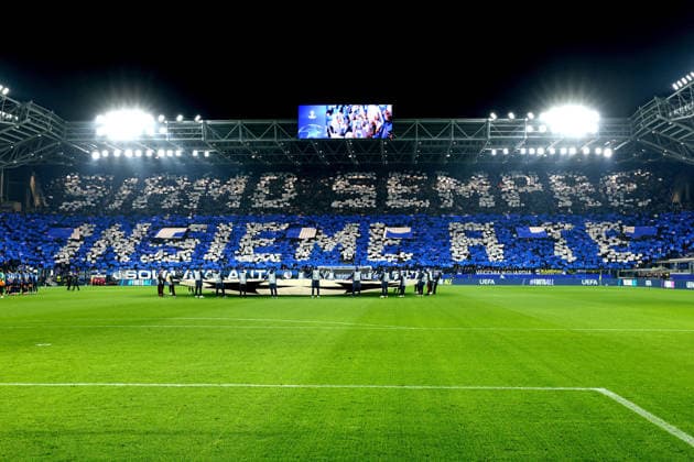 December 9, 2025, Bergamo, Lombardia: Atalanta s supporters during the UEFA Champions League soccer match between Atalanta BC and Chelsea FC at Bergamo Stadium in Bergamo, Italy, 9 December 2025..ANSA MICHELE MARAVIGLIA. Soccer: Champions League; Atalanta-Chelsea  - ZUMAa110 20251209_zaf_a110_049 Copyright: xMichelexMaravigliax