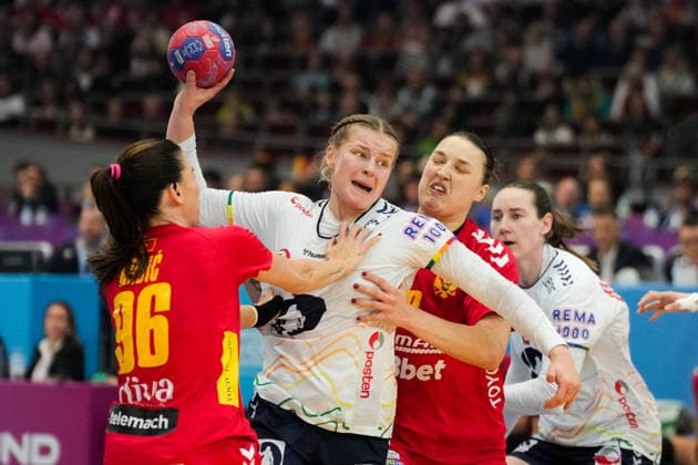 Women s Handball World Championship 2025 Norway Montenegro Dortmund, Germany 20251209 Norway s Maren Aardahl during the quarter final of the Women s Handball World Championship between Norway and Montenegro in Westfalenhalle Photo Beate Oma Dahle NTB Dortmund Germany EDITORIAL USE ONLY RESTRICTED USE FOR BETTING COMPANIES  Copyright: xBeatexOmaxDahlex xNTBx