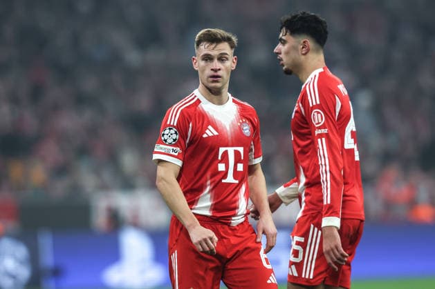 Sport, Football, UEFA Champions League Season 2025 2026 League Phase 6 Matchday FC Bayern Munich Sporting Clube de Portugal 09 12 2025, Allianz Arena Joshua Kimmich FC Bayern Munich, 6 Munich Allianz Arena Bayern Germany