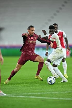 Monaco v Galatasaray - UEFA Champions League MONACO, MONACO - DECEMBER 09: Leroy Sane of Galatasaray in action during the UEFA Champions League group stage week 6 match between Monaco and Galatasaray at Stade Louis II in Monaco, Monaco on December 09, 2025. Mustafa Yalçin Anadolu Monaco Monaco. Editorial use only. Please get in touch for any other usage.  Copyright: x2025xAnadoluxMustafaxYalcÄ±nx
