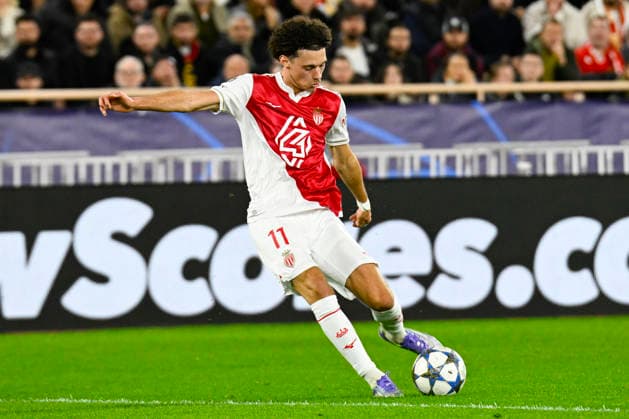 FOOTBALL : AS Monaco VS Galatasaray SK - UEFA Champions League - 09 12 2025 Maghnes Akliouche (ASM) - UEFA Champions League match between AS Monaco and Galatasaray SK on December 9, 2025 at the Louis II Stadium in Monaco. MonacoMonaco  Copyright: xWilliamxCannarellax