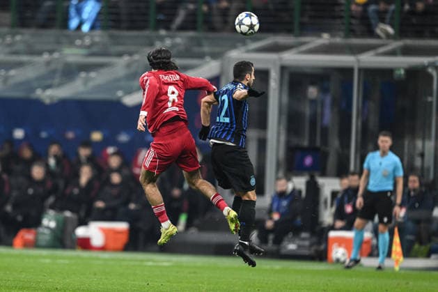 CALCIO - UEFA Champions League - Inter - FC Internazionale vs Liverpool FC Henrikh Mkhitaryan of FC Inter in action during the UEFA Champions League stage match Phase MD6 between Inter FC Internazionale and Liverpool FC, on 9th of December 2025, at Giuseppe Meazza San Siro Siro stadium in Milan, Italy Milano Italy  Copyright: xIPAxSport ABACAx