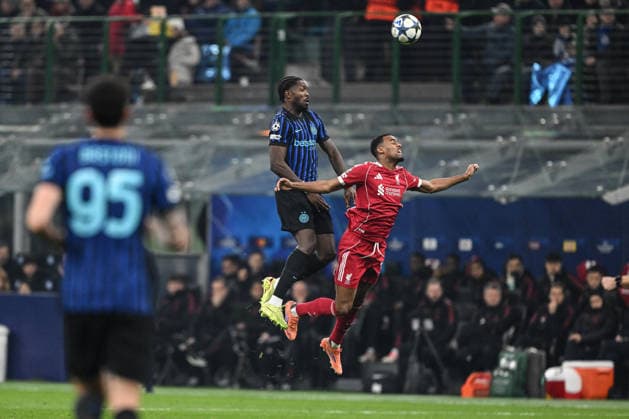 CALCIO - UEFA Champions League - Inter - FC Internazionale vs Liverpool FC Marcus Thuram of FC Inter in action during the UEFA Champions League stage match Phase MD6 between Inter FC Internazionale and Liverpool FC, on 9th of December 2025, at Giuseppe Meazza San Siro Siro stadium in Milan, Italy Milano Italy  Copyright: xIPAxSport ABACAx