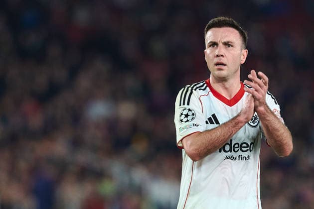 December 9, 2025, Barcelona, Spain: BARCELONA, SPAIN - DECEMBER 02: .Mario Gotze during the UEFA Champions League match between FC Barcelona, Barca and Eintracht Frankfurt at the Spotify Camp Nou on December 9, 2025 in Barcelona, Spain Barcelona Spain - ZUMAd159 20251209_zia_d159_056 Copyright: xGerardxFrancox