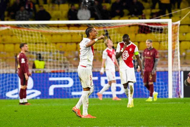 FOOTBALL : AS Monaco VS Galatasaray SK - UEFA Champions League - 09 12 2025 Joy victory AS Monaco - Thilo Kehrer - UEFA Champions League match between AS Monaco and Galatasaray SK on December 9, 2025 at the Louis II Stadium in Monaco. MonacoMonaco  Copyright: xWilliamxCannarellax