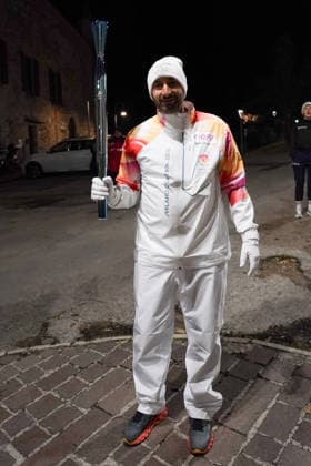 Passage To Perugia Of The Olympic Flame And Ceremony Andrea Giovi is the head coach of Bartoccini MC Restauri Perugia during the Tedophore of Milan Cortina 2026, the passage of the Olympic torch and ceremony in Perugia, Italy, on December 9, 2025. Perugia Italy  Copyright: xLorisxCerquiglinix originalFilename:cerquiglini-notitle251209_np4O7.jpg